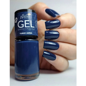 esmalte azul